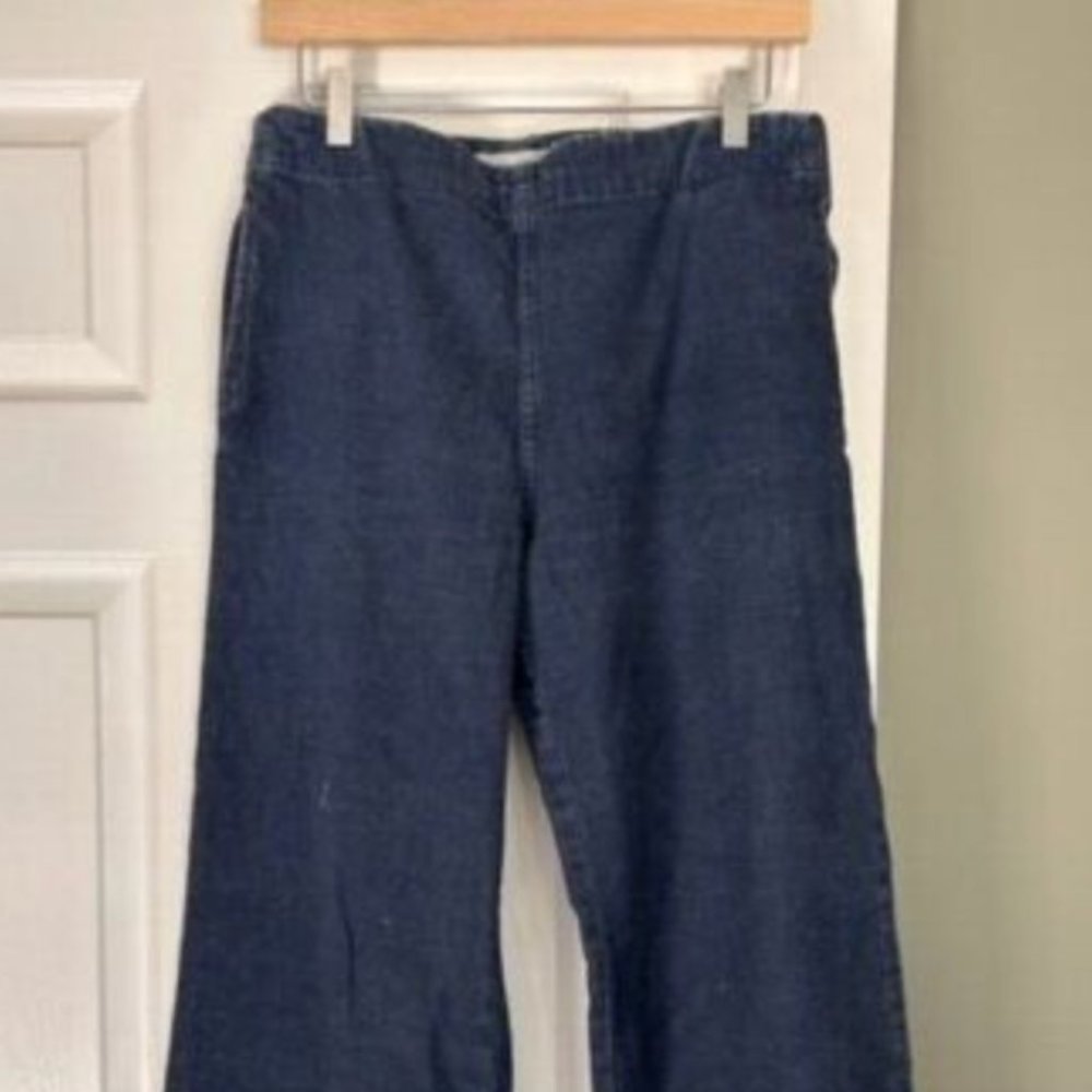 Rachel Comey Raw Hem Straight/Wide Leg Denim Jeans Size 6